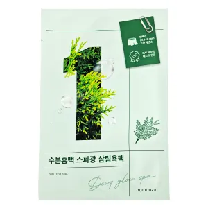 numbuzin No.1 Dewy Glow Spa Sheet Mask 27ml – Deep Hydration & Soothing Moisture Care